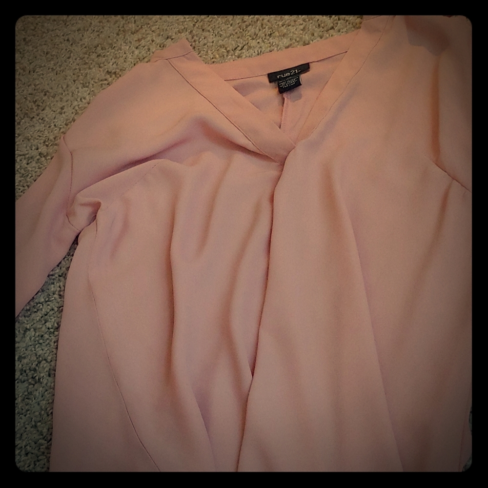Pink blouse